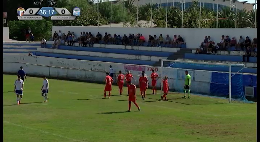 Primera parte del partido CD Torrevieja . Callosa Deportiva